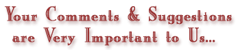 Comments & Suggestions