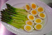 Asparagus, Olive Oil and Eggs