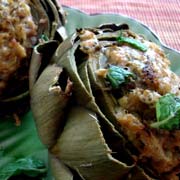 Artichokes Stuffed with Sausage