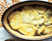 Sauteed Artichokes Baked with Mozzarella