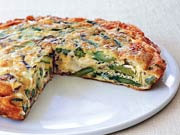 Leek, Mushroom and Asparagus Frittata