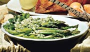Asparagus, Onion, Cucumber and Herb Salad