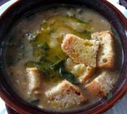 Broccoli Bread Soup
