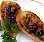 Bruschetta with Caponata
