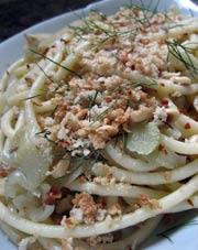Bucatini in White Sauce