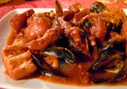 Livorno Style Seafood Soup