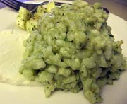 Celery and Pesto Risotto
