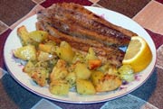 Char and Potato Pie