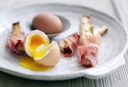 Morning Eggs and Prosciutto Toasts