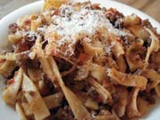 Fettuccine Bolognese