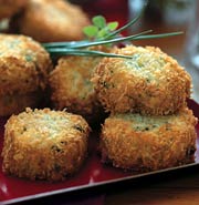 Fontina Cheese Risotto Cakes