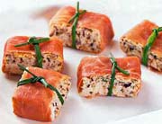 Shiitake Frittata Squares with Prosciutto