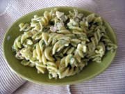 Fusilli with Gorgonzola and Walnut Sauce