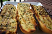 Garlic Bread with Pecorino Romano Butter