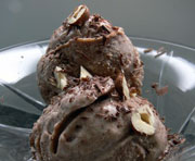 Chocolate and Hazelnut Gelato