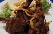 Lamb Cutlets Cooked In Vinegar