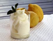 Lemon Sorbet with Vodka