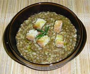 Lentil and Bread Soup
