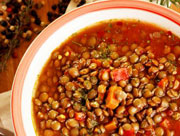 Lentils In Tomato Sauce