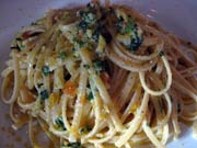 Linguine with Tuna Roe