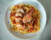 Lobster in Spicy Tomato Sauce