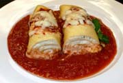 Three Cheese Manicotti
