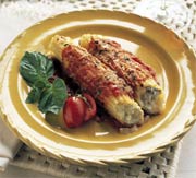 Sausage and Cheese Manicotti