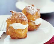 Ricotta and Mascarpone Cream Puffs