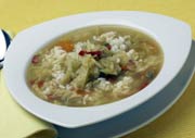 Cabbage and Rice Minestrone