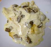 Mushroom Bechamel