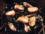 Mussels with Fennel and Sausages