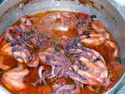 Octopus alla Luciana