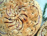 Red Onion and Rosemary Focaccia