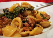 Orecchiette with Red-Wine Veal Sauce