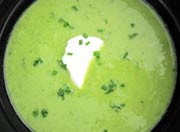 Cream of Pea and Mint