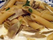Penne with Artichokes