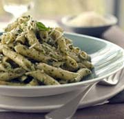 Penne with Artichokes and Parsley Pesto
