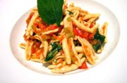 Penne with Raw Tomatoes