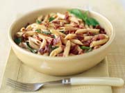 Penne with Pancetta and Tomato-Cream Sauce