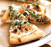 Fisherman's White Pizza