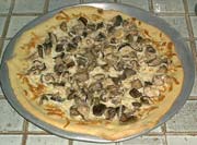 Mushroom Pizza