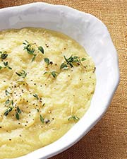 Polenta with Fontina and Thyme