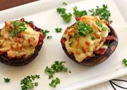 Portobello with Eggplant and Zucchini