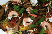 Mushroom and Prawn Salad