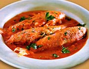 Red Mullets Livornese Style