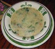 Cream of Ricotta and Vegetable Soup