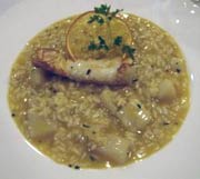 Champagne Risotto with Scallops