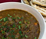 Sausage with Lentils and Fennel