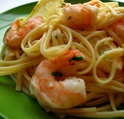 Linguine with Scampi