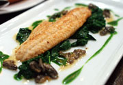 Sea Bream With Mushrooms